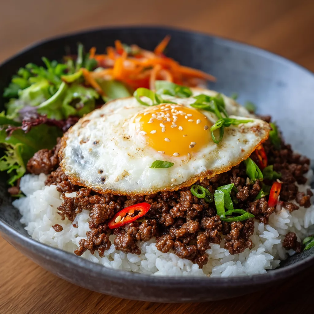Korean Ground Beef Recipe
