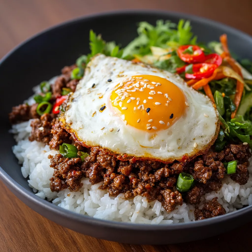 Korean Ground Beef Recipe