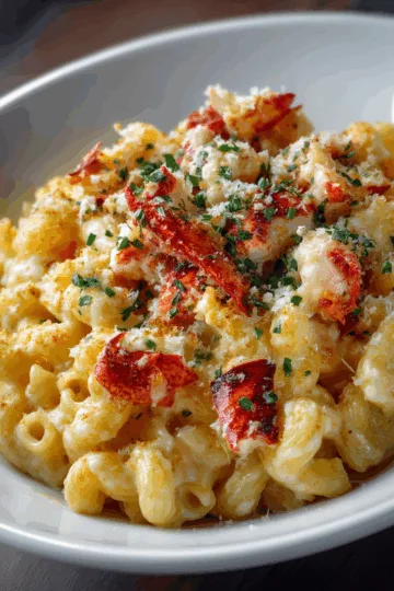 Lobster mac and cheese
