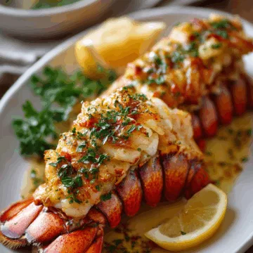 Lobster tail recipe