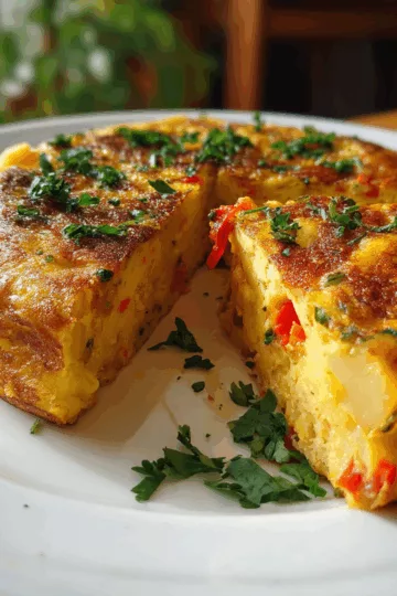 Spanish Tortilla (Omelette)