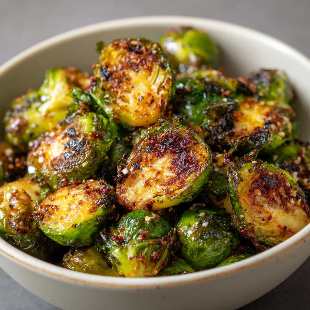 air fryer brussel sprouts