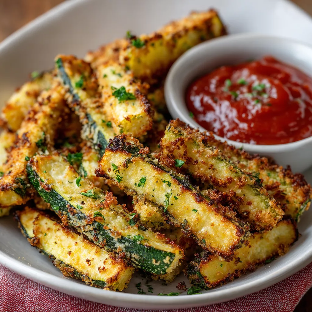 air fryer zucchini fries
