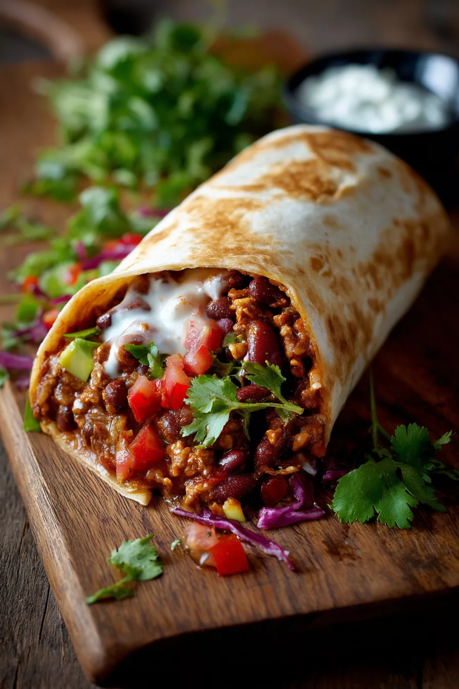 bean burrito recipe