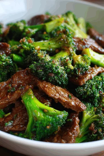 beef broccoli recipe