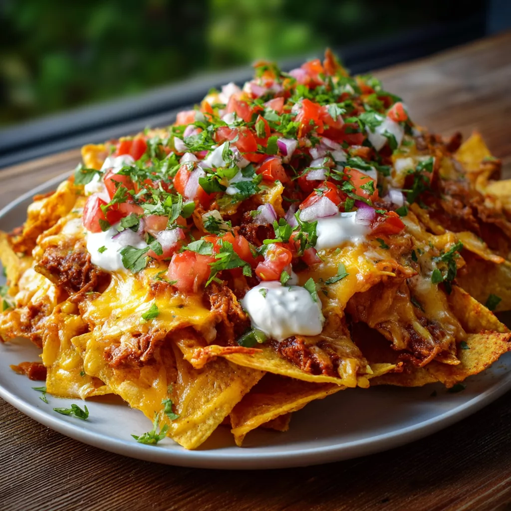 cheesy nachos