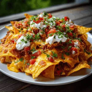 cheesy nachos
