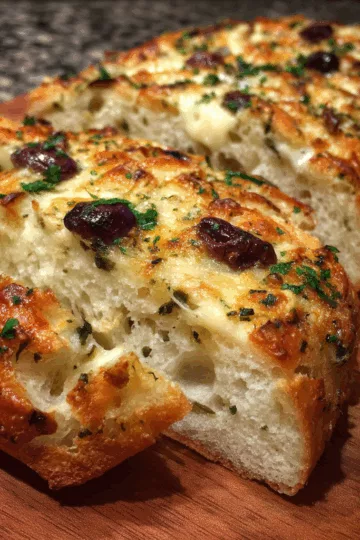 cheesy olive bread