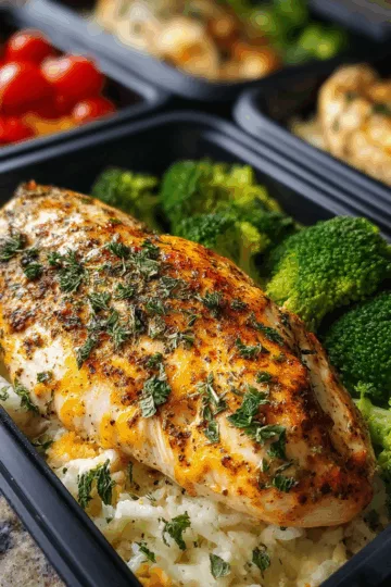 chicken breast meal prep