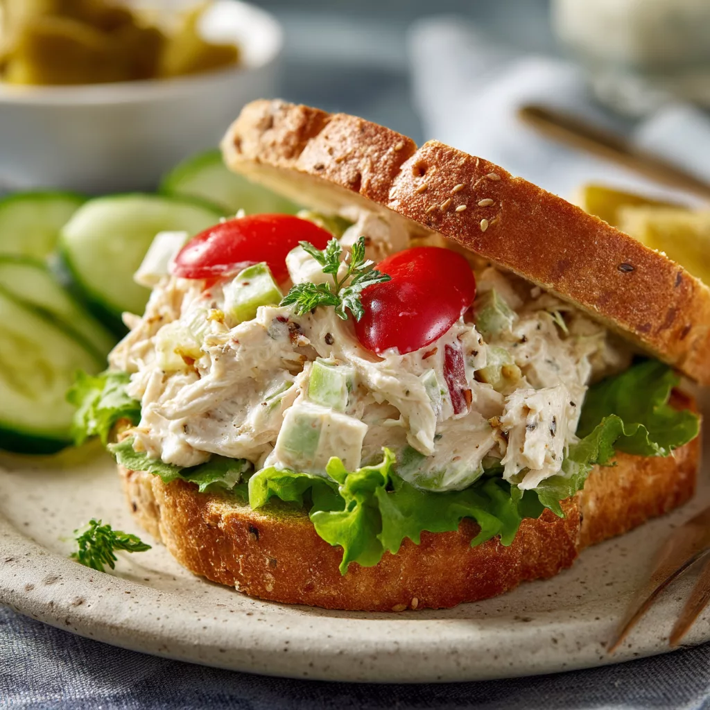 chicken salad with canned chicken