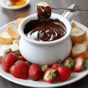 chocolate fondue recipe