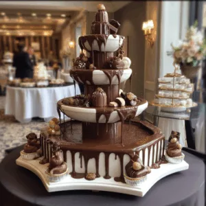 chocolate fountain