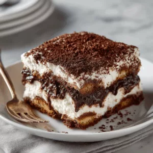 chocolate lasagna dessert