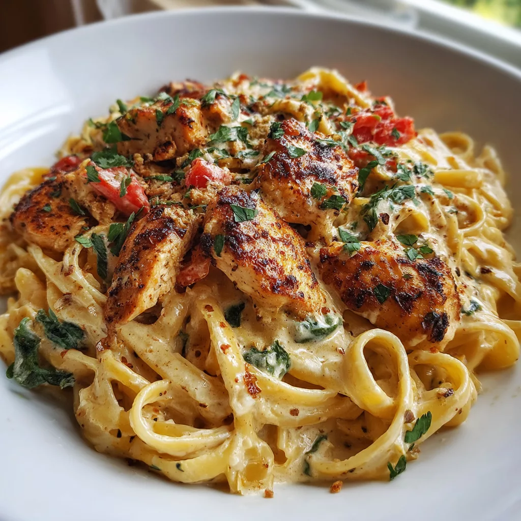 creamy cajun chicken pasta