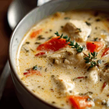 creamy chicken soup