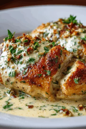 creamy garlic chicken