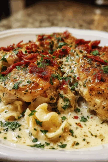 creamy italian chicken crockpot
