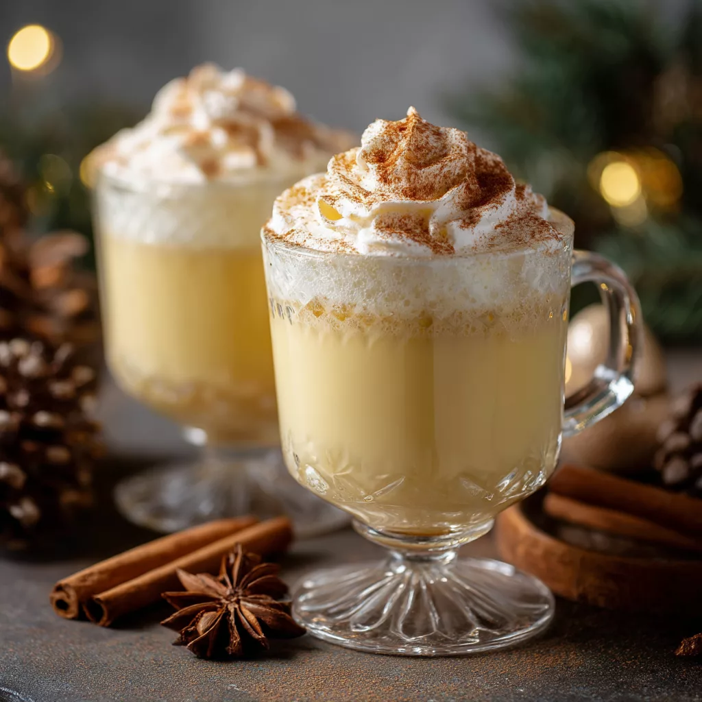 eggnog cocktails