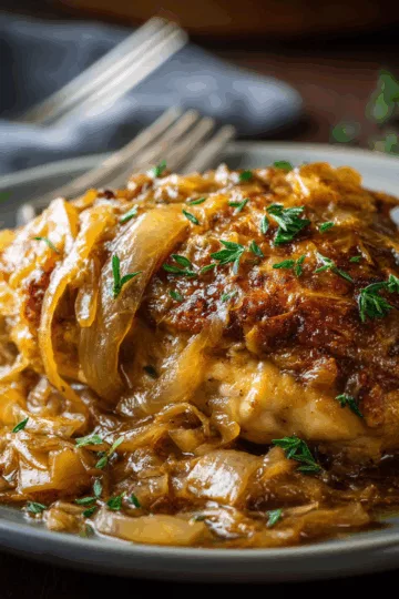 french onion chicken crockpot