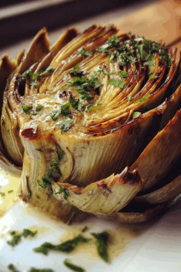 grilled artichoke
