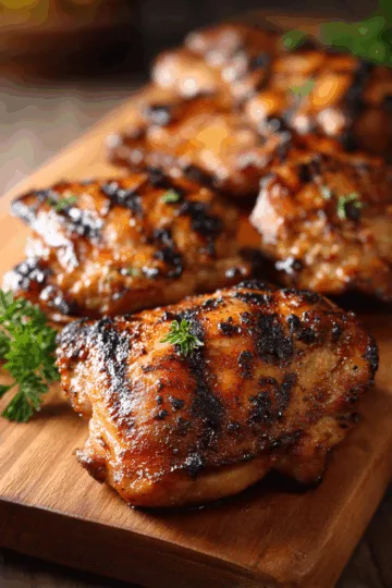 grilled chicken thighs