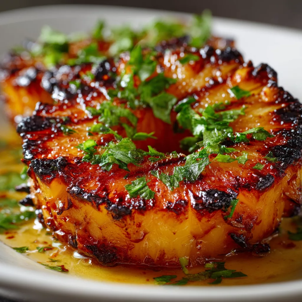 grilled pineapple