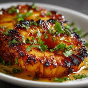 grilled pineapple