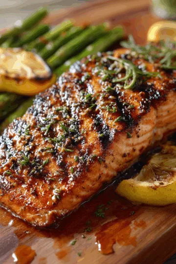grilled salmon