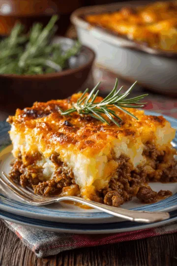 ground beef and potato casserole