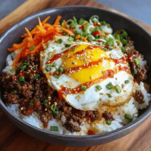 ground beef egg roll in a bowl
