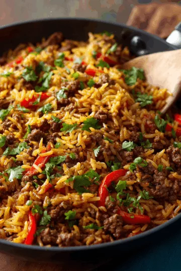 ground beef rice recipes