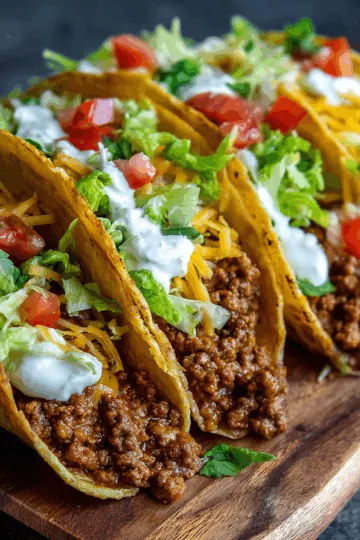 ground beef taco recipes