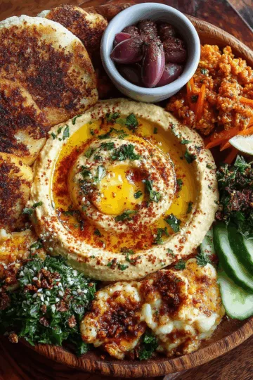 hummus platter