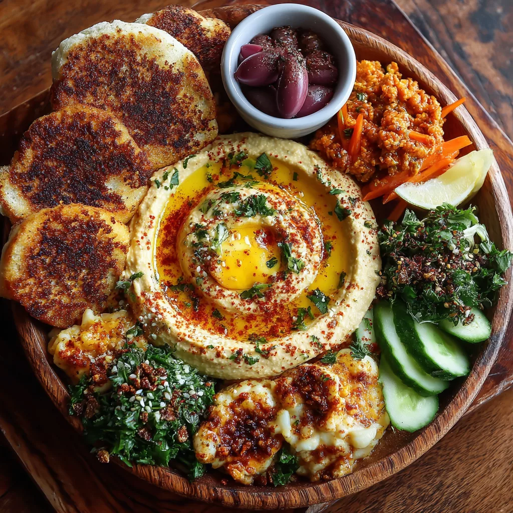 hummus platter