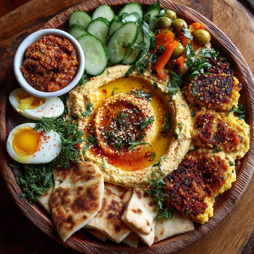 hummus platter