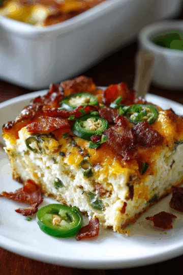 jalapeño popper casserole