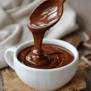 melting chocolate for dipping
