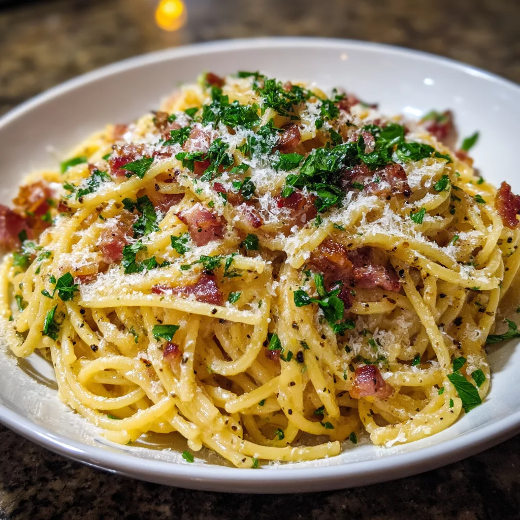 pasta carbonara recipe