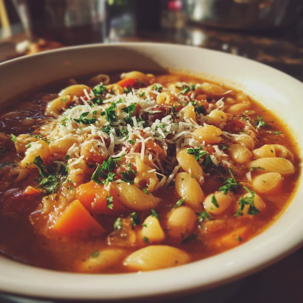 pasta fagioli crockpot