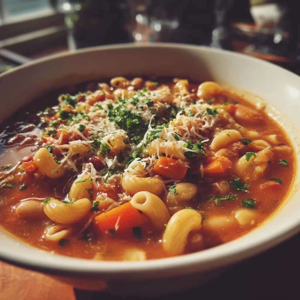 pasta fagioli crockpot