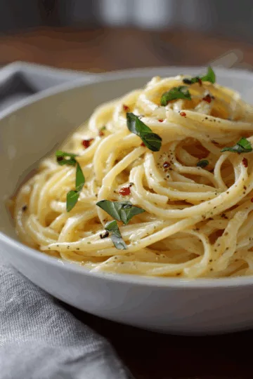 pasta garlic butter sauce