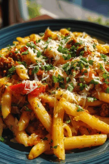 pasta genovese