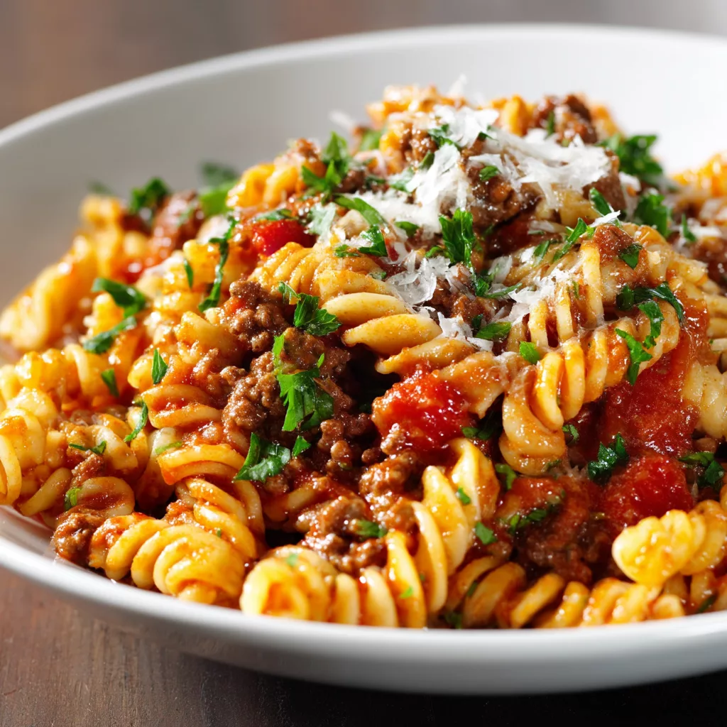 pasta ground beef recipes