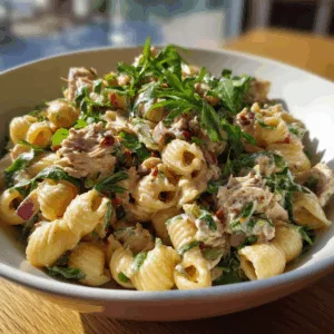 pasta tuna salad