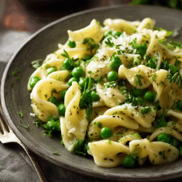 pasta with peas