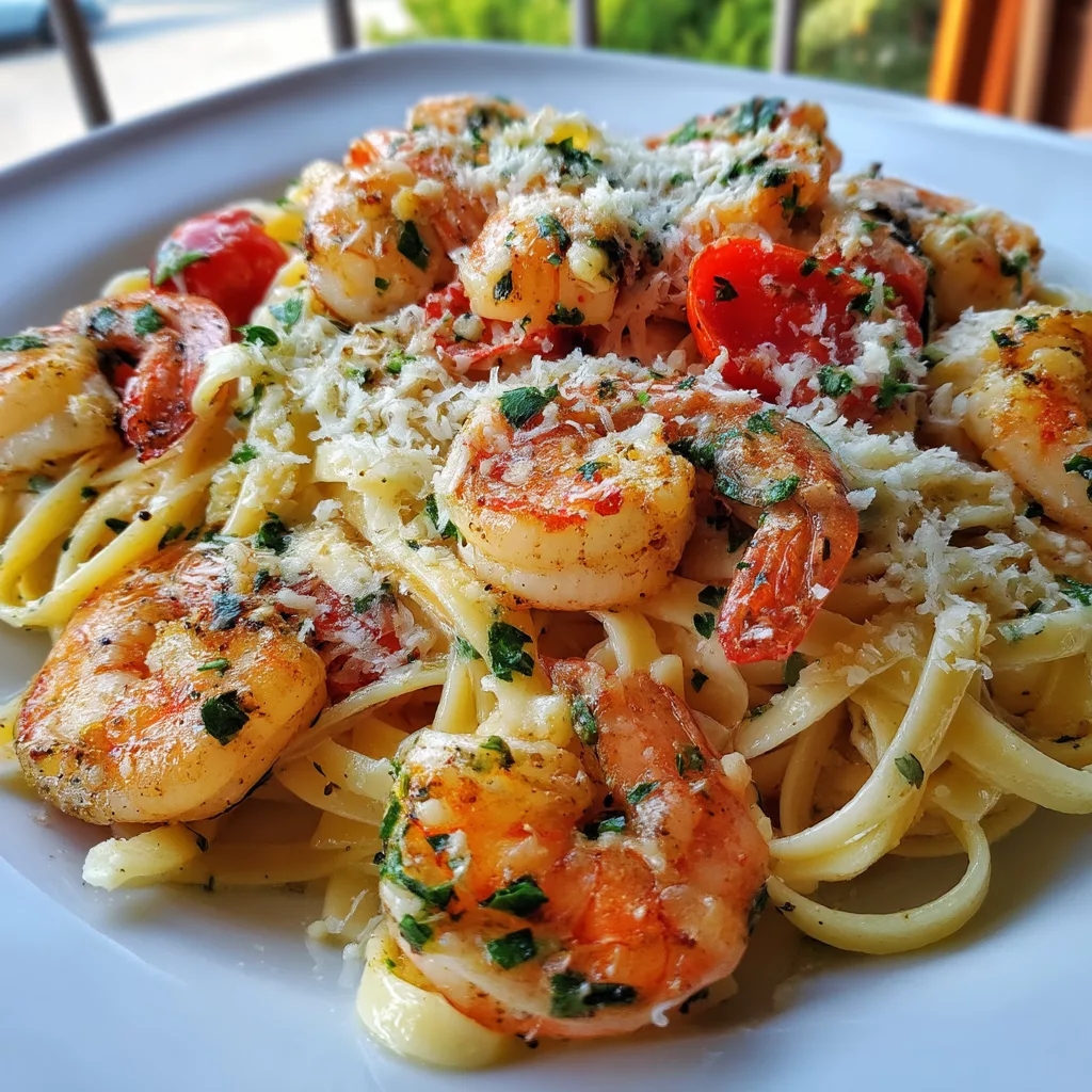 pasta with shrimp