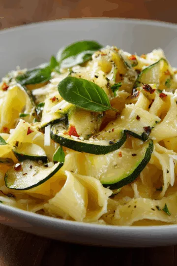 pasta with zucchini