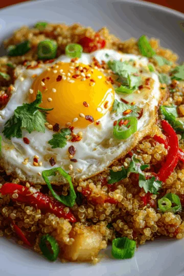 quinoa fried rice
