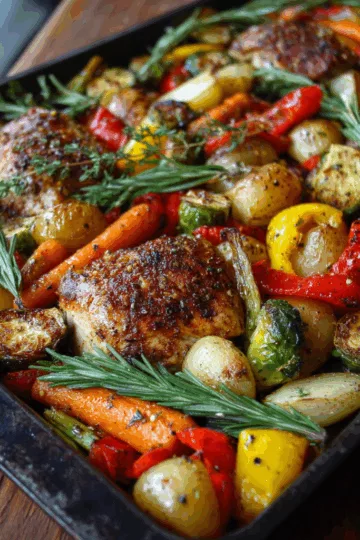 sheet pan dinners healthy