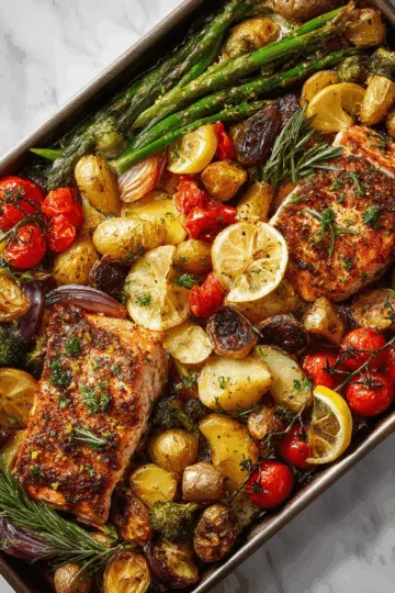 sheet pan dinners recipes
